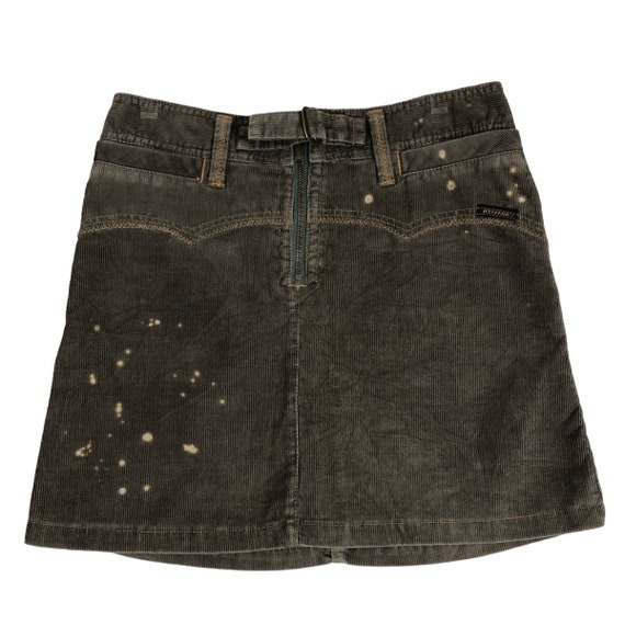 Vintage Hysteric Glamour Corduroy Mini Skirt - Acid Wash Vintage Hysteric Glamour Corduroy Mini Skirt - Acid Wash