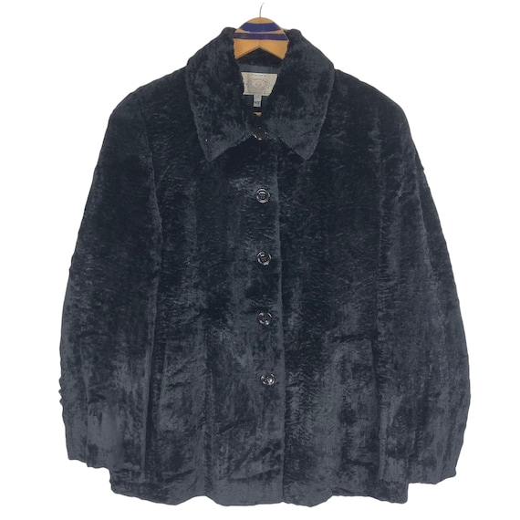 Vintage 90s Armani Jeans Fur Velvet Jacket COD K5K51P1 Vintage 90s Armani Jeans Fur Velvet Jacket COD K5K51P1
