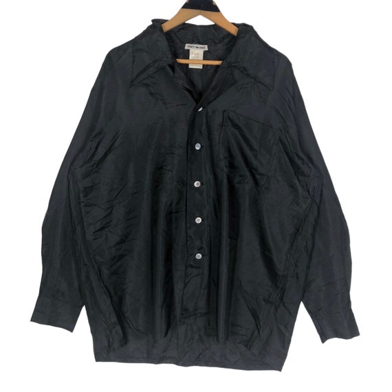 Vintage Issey Miyake 2004 S/S Plain Button Up Shi… - image 1