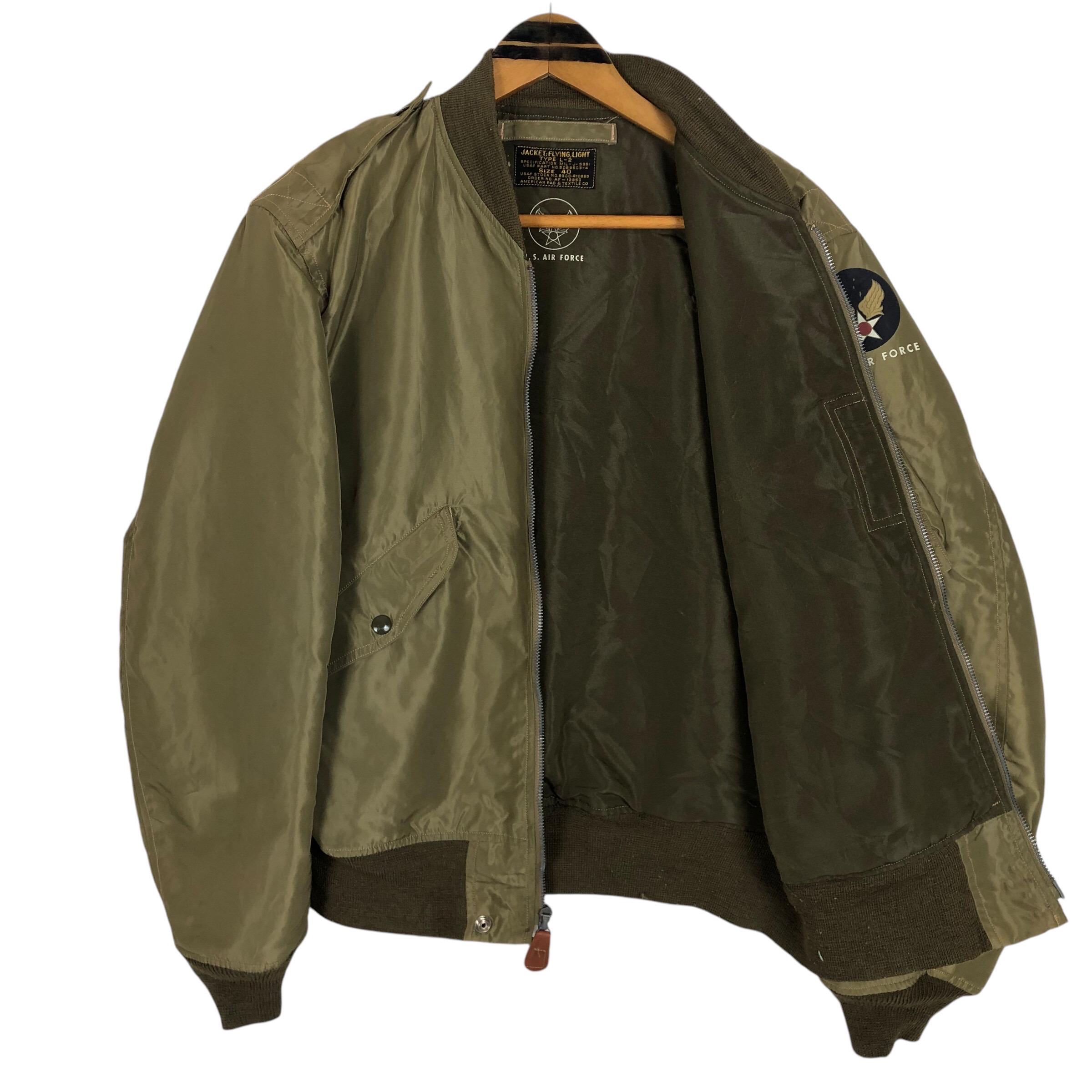 Buzz Rickson's US Air Force L-2 Flight Jacket - Size L - Etsy