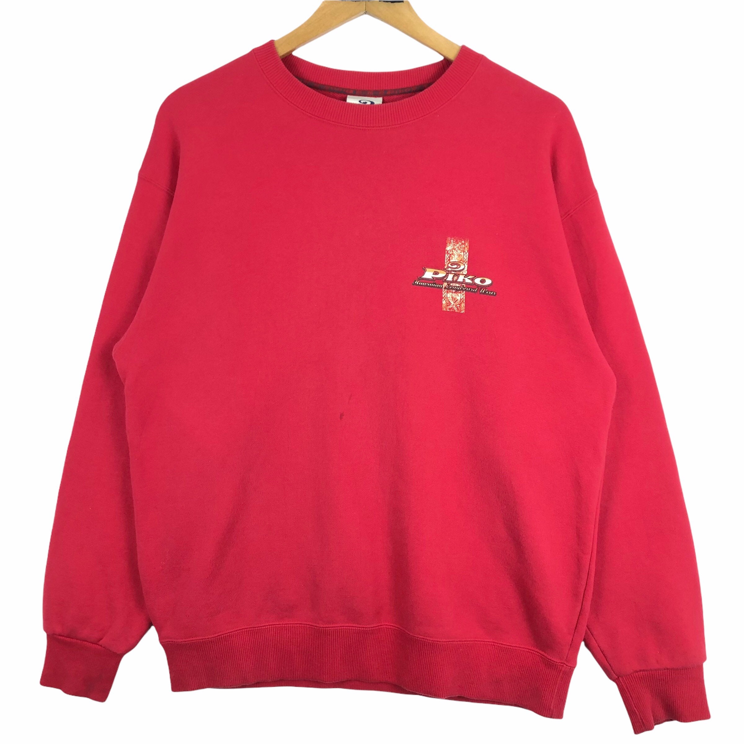 Vintage Piko Hawaiian Longboard Wear Crewneck Sweatshirt Vintage Piko Hawaiian Longboard Wear Crewneck Sweatshirt