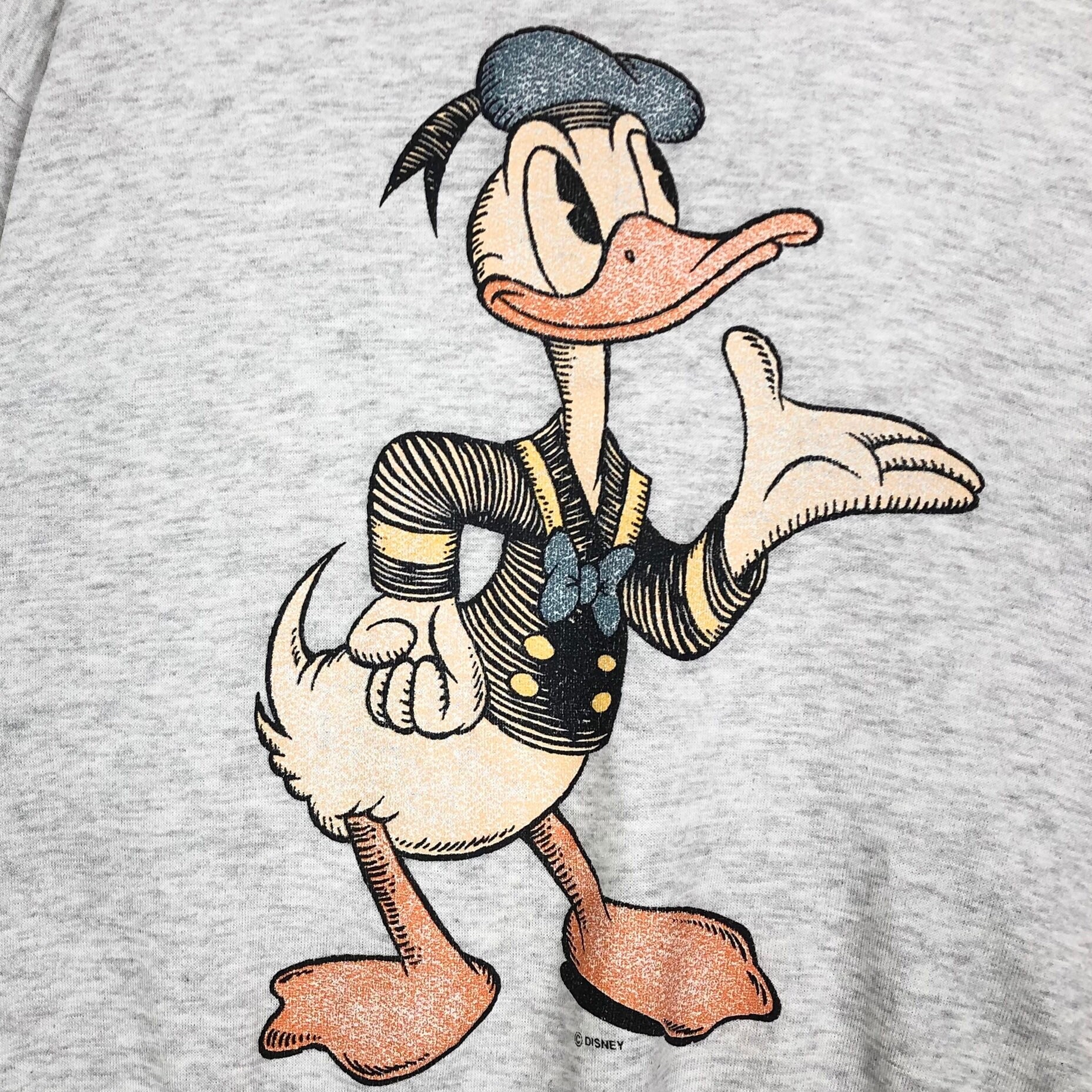 ヴィンテージ 90年代 ウォルト・ディズニー ドナルドダック クルー