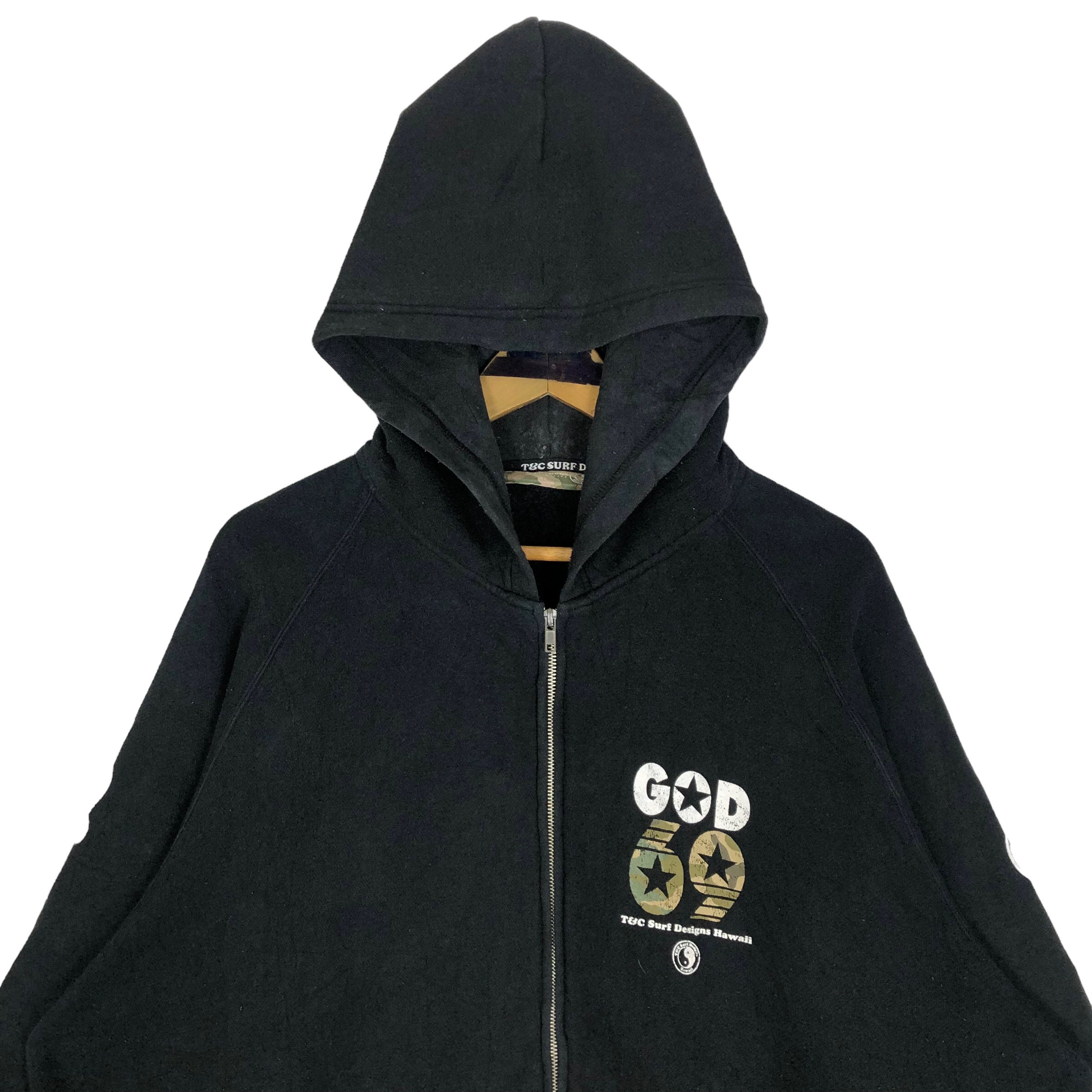 Vintage T&C Surf Design Hawaii Hooded Sweatshirt Zip up Vintage T&C Surf Design Hawaii Hooded Sweatshirt Zip up