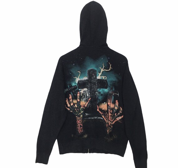 Vintage Full Print Hoodie