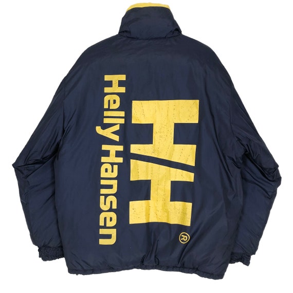 Helly Hansen Urban Reversible Down Jacket Big Logo Embroidery