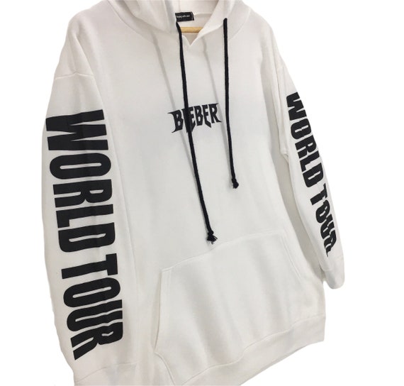 Justin Bieber Purpose World 2017 sudadera con capucha - Etsy España