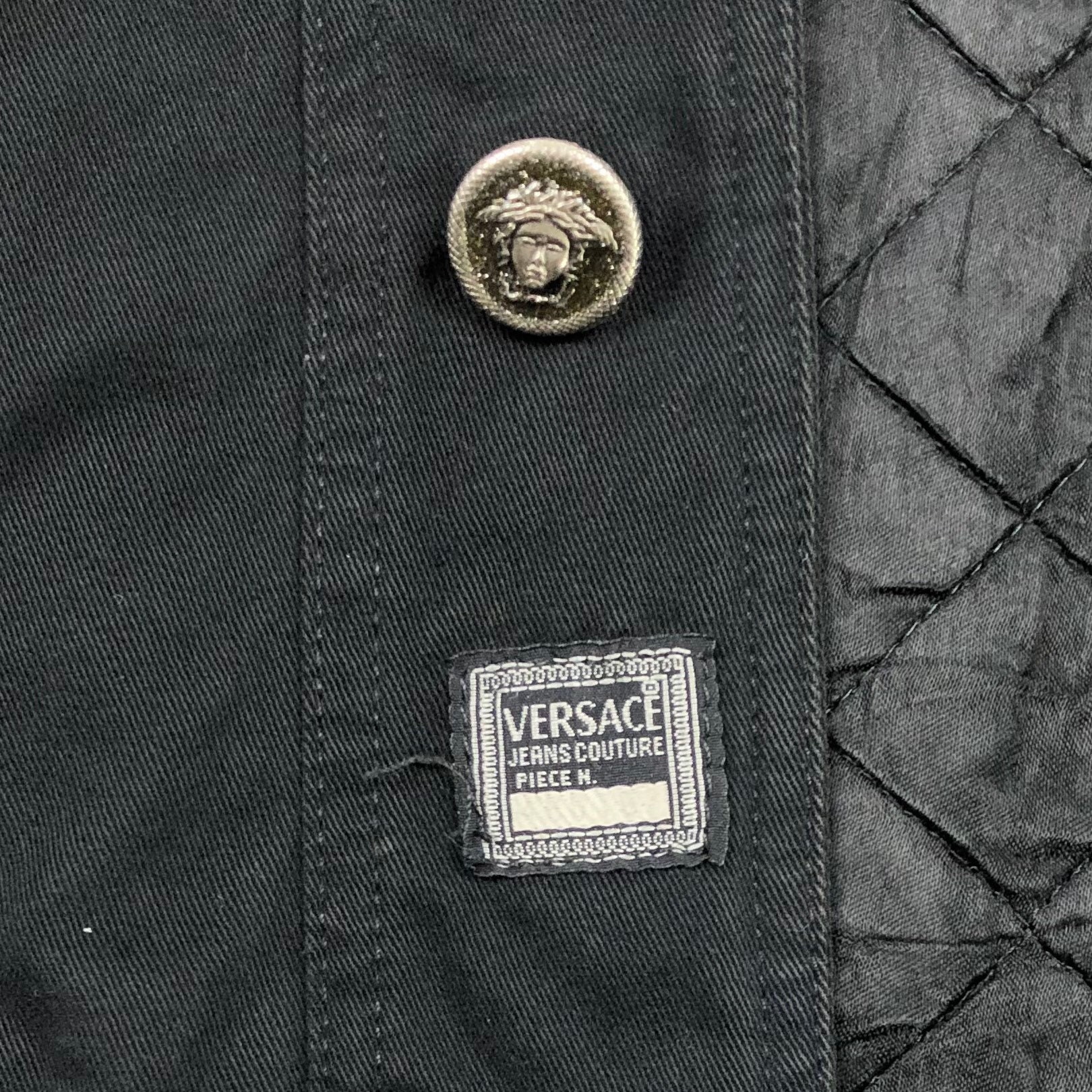Vintage Versace Jeans Couture Ittierre Spa Gianni Worker Jacket Vintage Versace Jeans Couture Ittierre Spa Gianni Worker Jacket