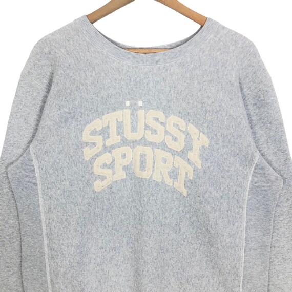 Stussy Sport X Champion Reverse Weave Crewneck Sweatshirt Stussy Sport X Champion Reverse Weave Crewneck Sweatshirt