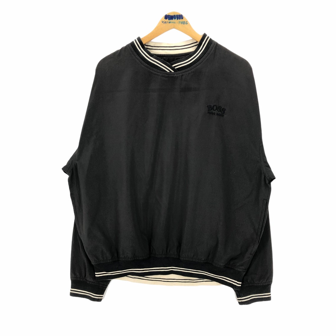 Vintage Hugo Boss Golf Windbreaker Jacket | Etsy