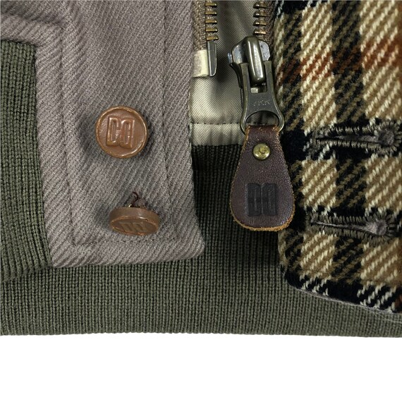 Vintage Daks London Harrington Jacket Tartan Chec… - image 6