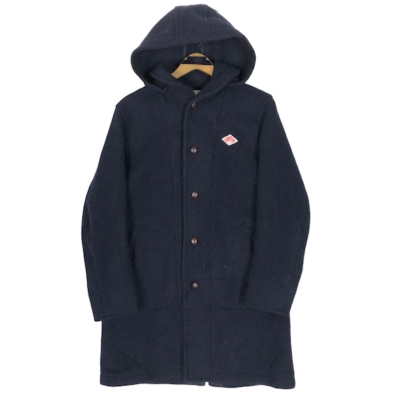 Danton Vetements De Travail Wool Mosser Abrigo con capucha de un solo pecho JD 8454 WOM Chaqueta ligera con capucha Marca japonesa Ropa de calle Talla 38 Etsy Mexico