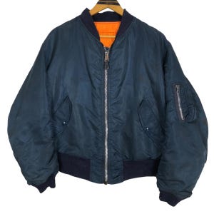【DIESEL】bomber zip flight jacket MA-1 Diesel Men XL Ma-1 Bomber Jacket Zip-Up Blouson Stylish
