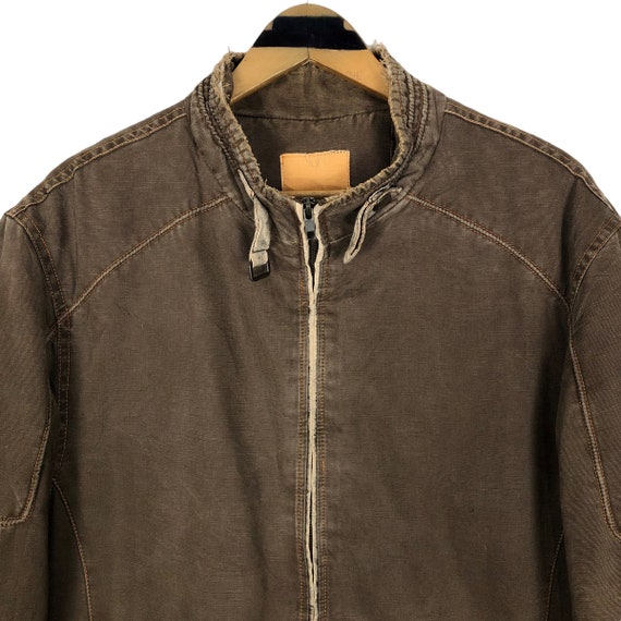 Vintage 90s Soldzer Military Jacket Full Zip Bomber Jacket
