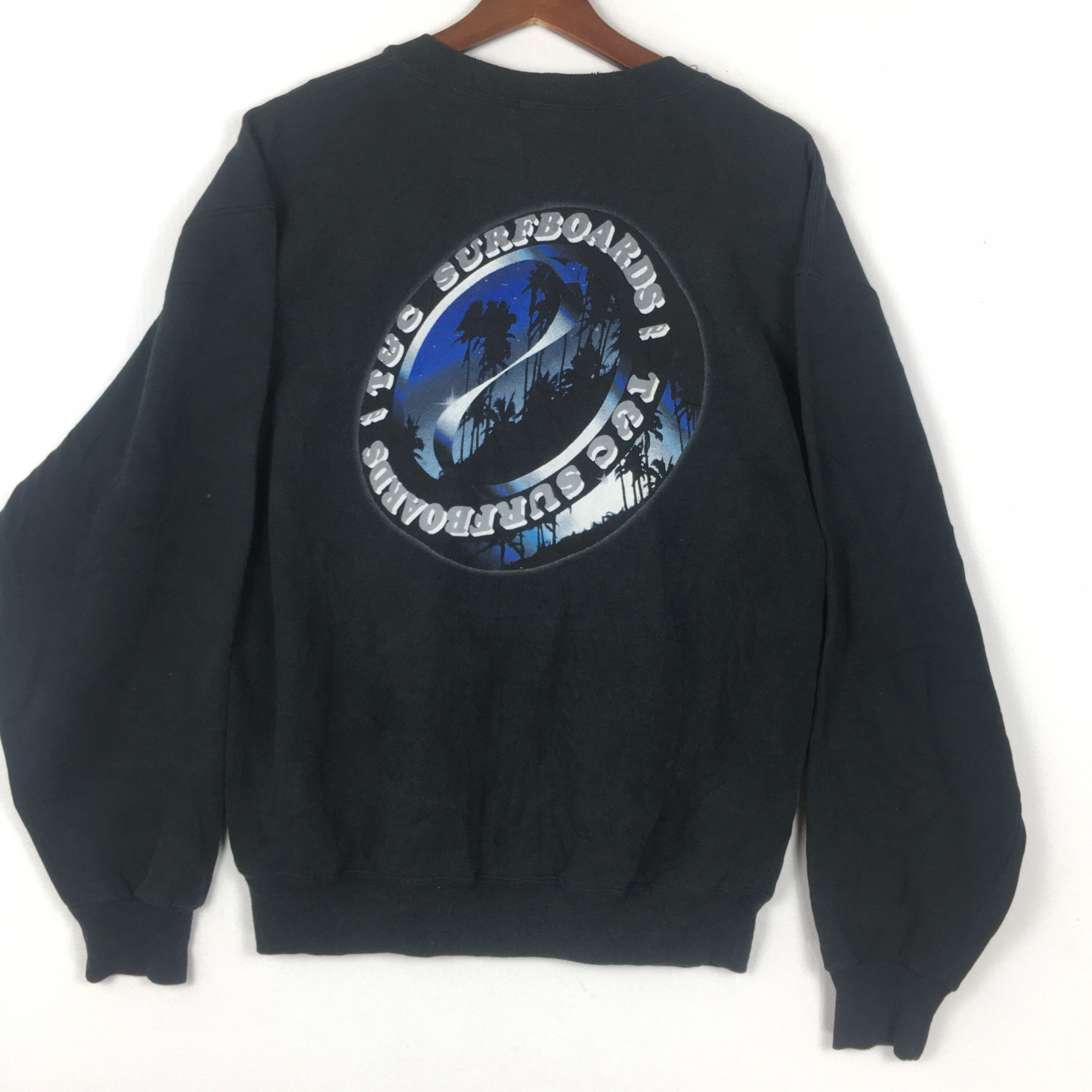 90s T＆C surf boards sweatshirt navy Vintage T&C Surfboards Sweatshirt - Etsy