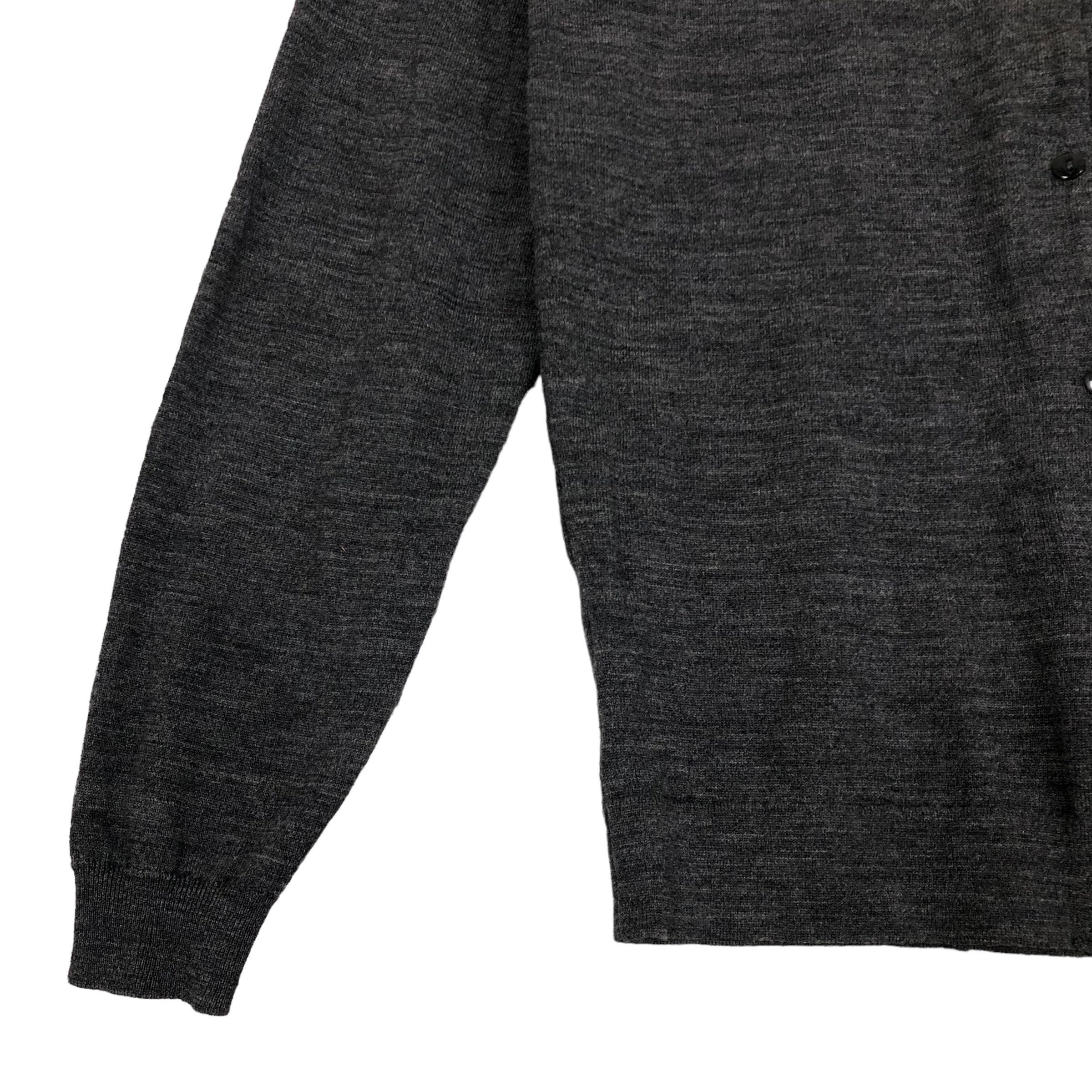 Vintage Wool Cardigan: Comme Des Garcons X John Smedley, Made in 