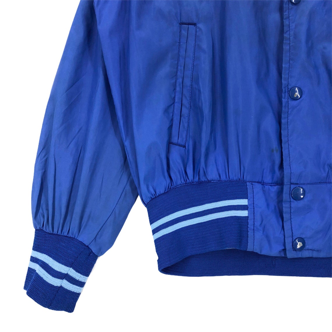 Vintage MLB Toronto Blue Jays Nylon Varsity Jacket Shain | Etsy