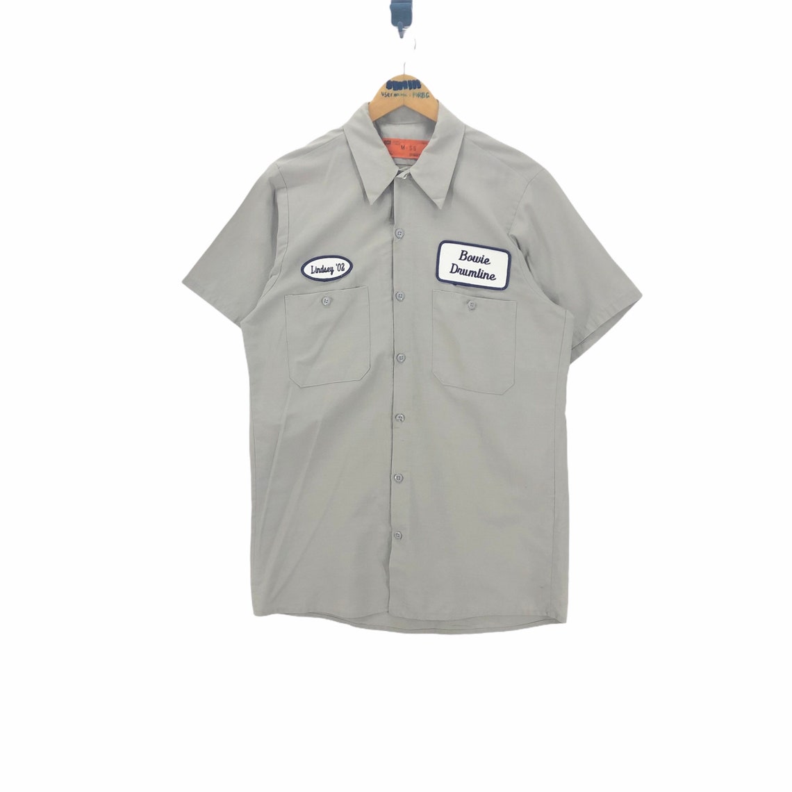 Vintage 90s Garment Corporation of America GCA Workers Button up Shirt