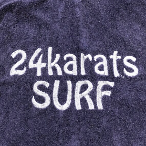 24karats Surf Hawaii Fleece Sweater Hoodie Full Zip Sweatshirt