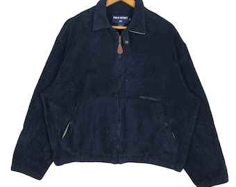 Vintage 90s Polo Sport Ralph Lauren Fleece Jacket - Embroidered