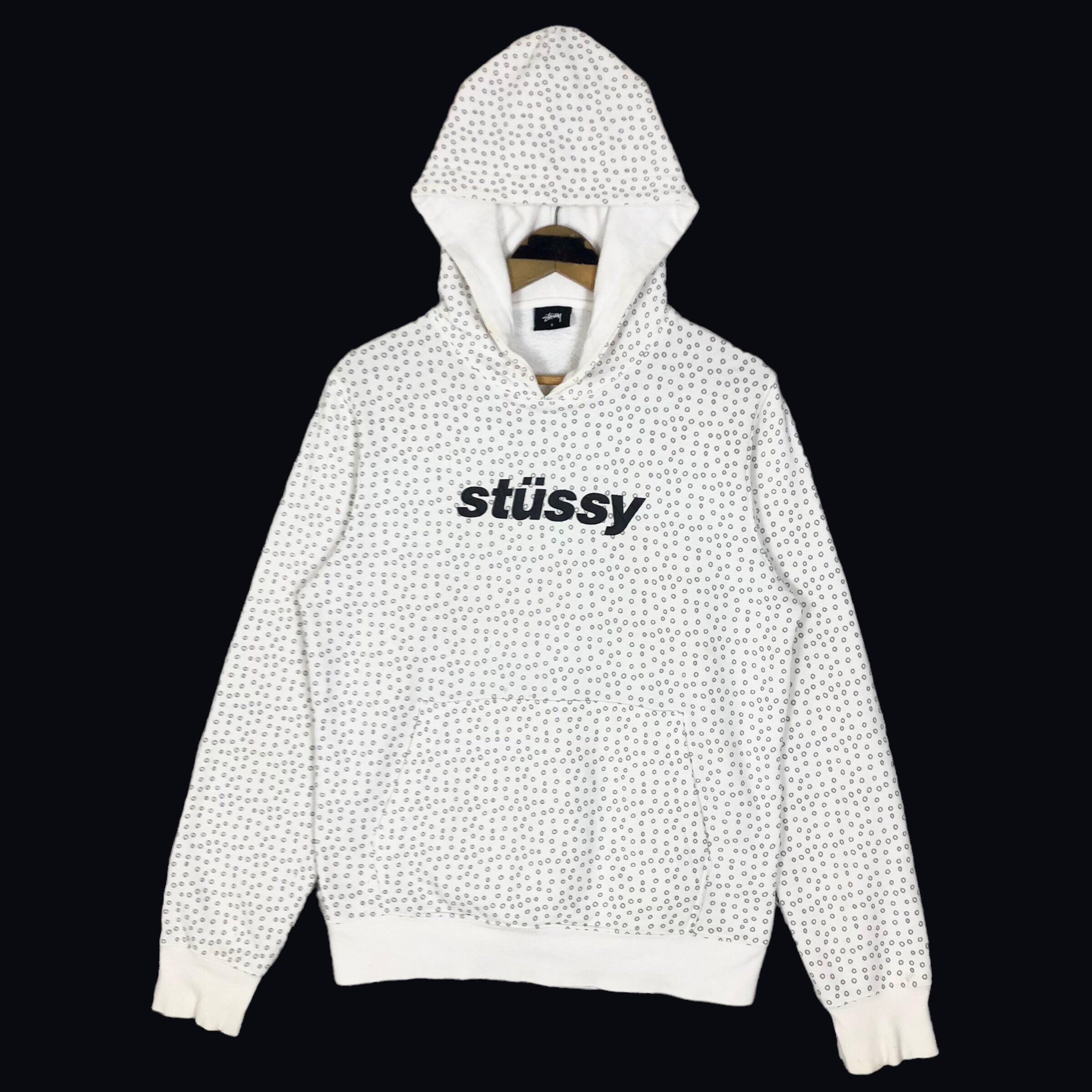 Vintage Stussy Hoodie Sweatshirt Pullover Sweater Big Logo Vintage Stussy Hoodie Sweatshirt Pullover Sweater Big Logo