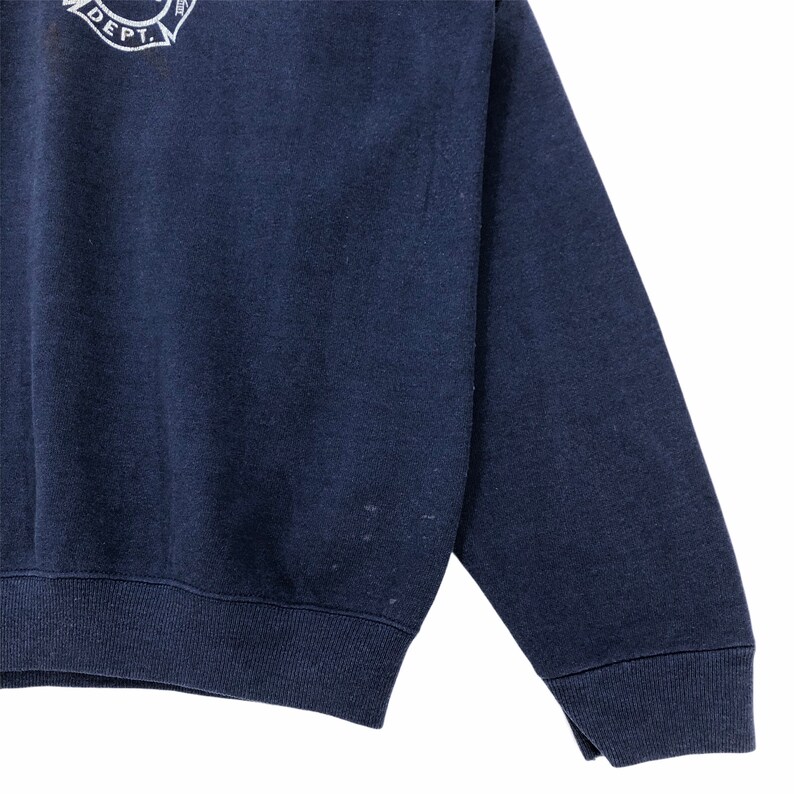 Vintage Chicago Fire Department Hanes Crewneck Sweatshirt Pullover Oversized Size XL