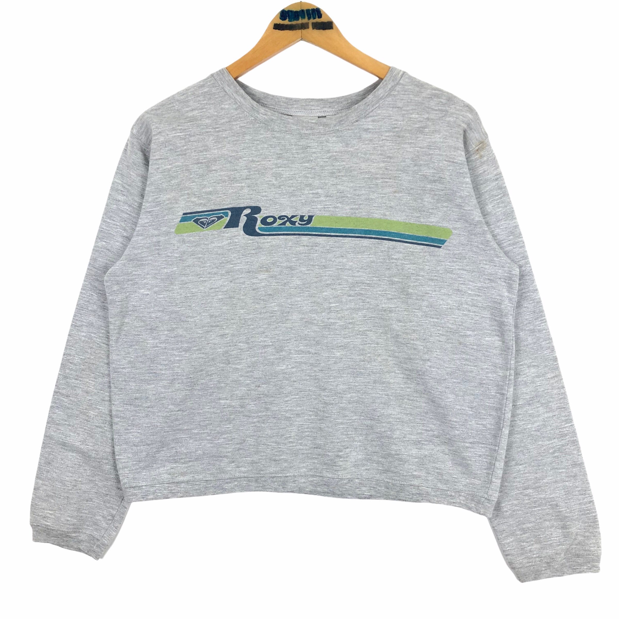 roxy grey sweatshirt