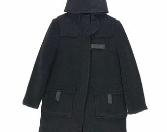 プラダ ウール ダッフルコート レディース サイズ IT 44 / EU 40