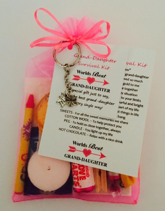 16th 18th 21st Granddaughter Grandaughter Personalised Birthday Gift Keepsake