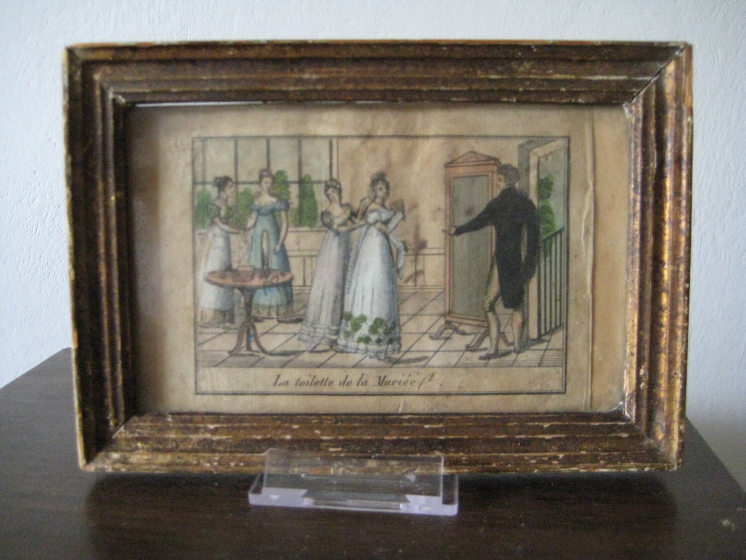 Estampe La Toilette de La Mariée