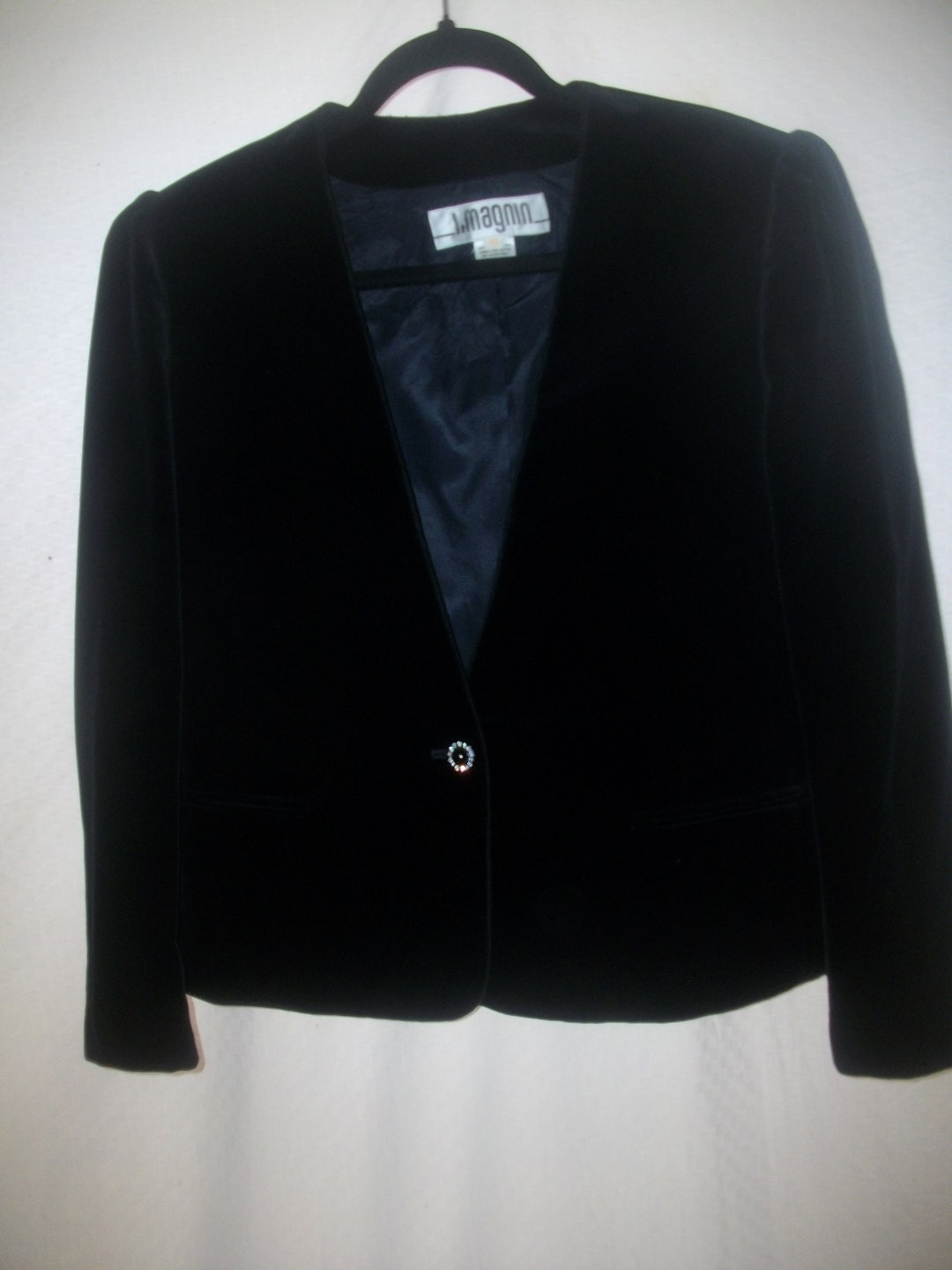 I magnin OOTHO Velour Top NAVY vintage 【公式通販】