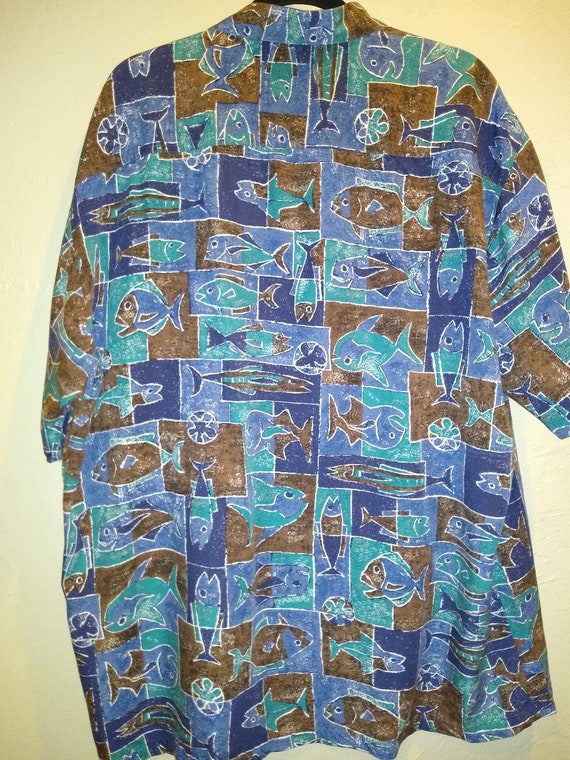 Vintage Kahala Hand Made Hawaiian Shirt Sz XL - image 2