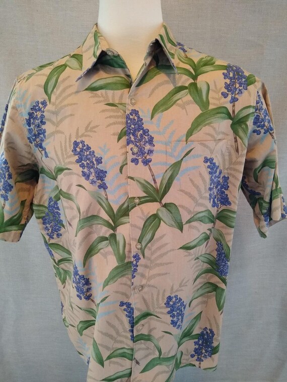 T-Shirt Vintage REYN SPOONER - Taille XL Homme - Occasion Très Bon État