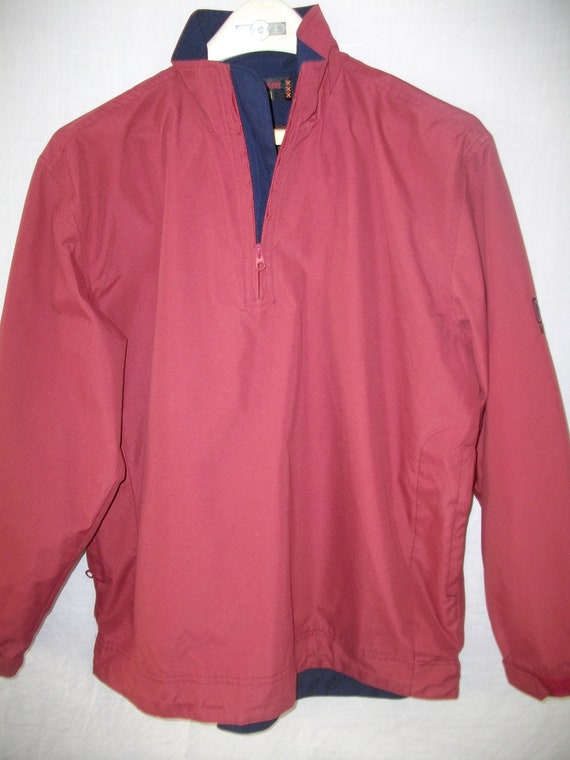 Vintage 60's McGregor Men's Half-Zip Nylon Pullove