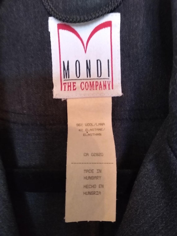 Vintage MONDI Wool Button Front Jacket Sz Sm. - image 3