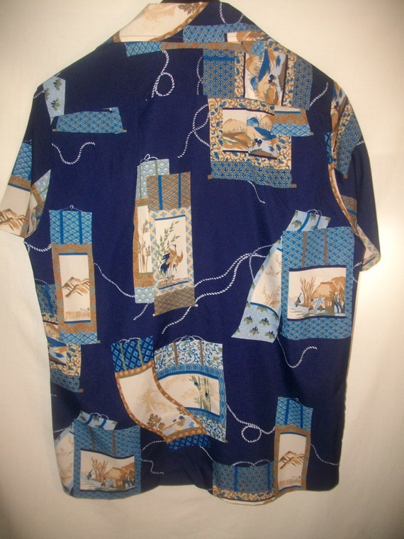 Vintage 70's Kole Kole Men's Hawaiian Shirt Sz S - image 2