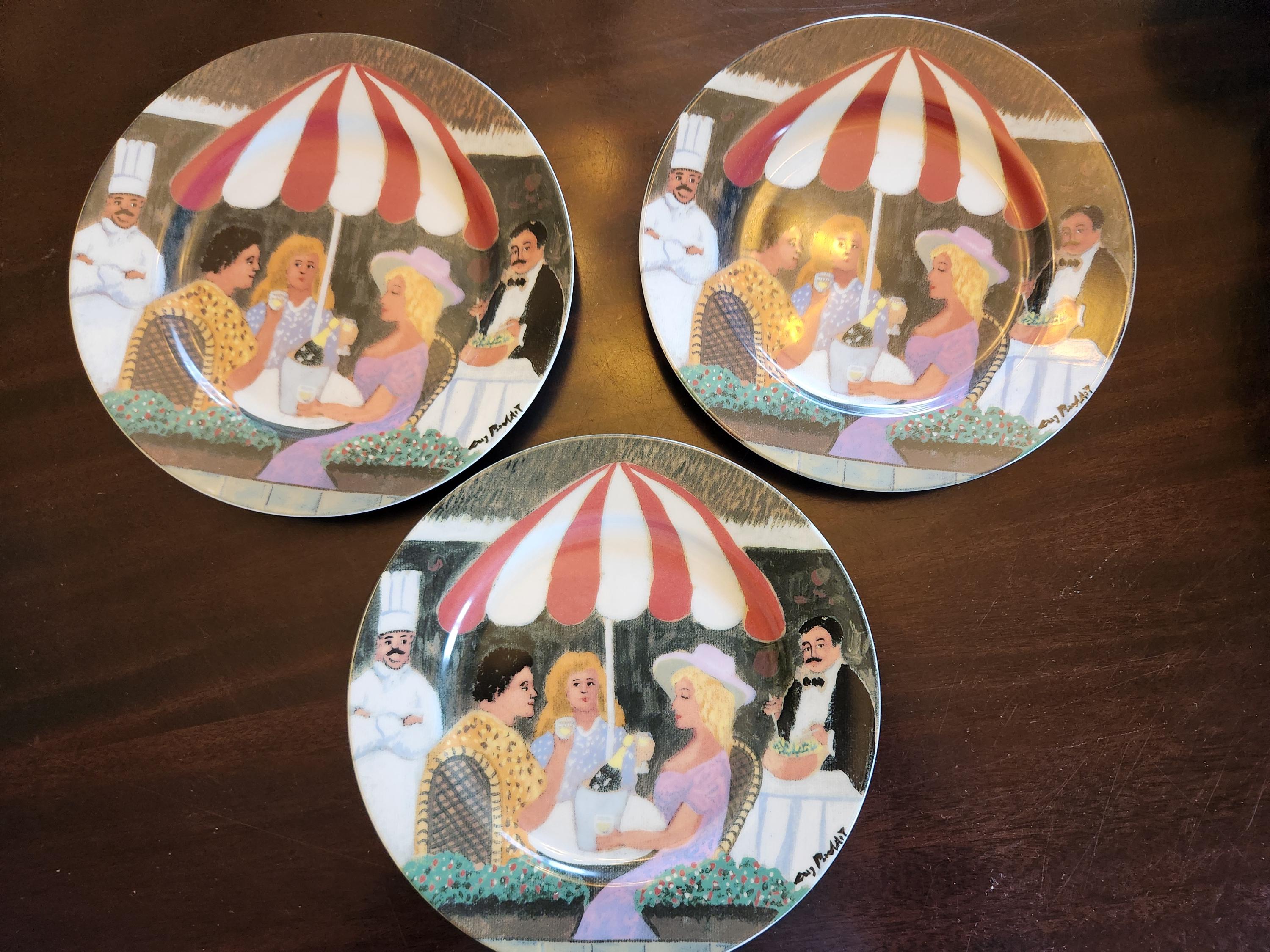 Guy Buffet Set of Plates - Etsy