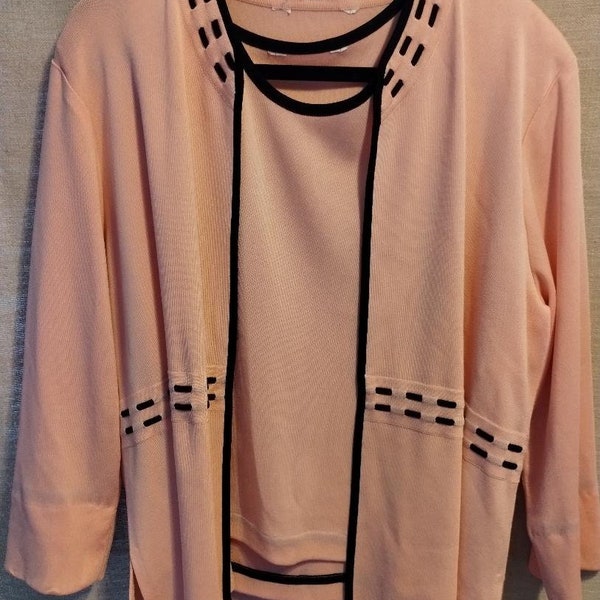 Shell Cardigan Set Etsy