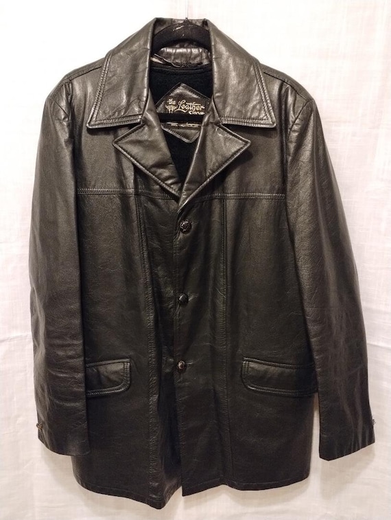 Vintage 70's Sears Roebuck Mod 100% Leather Jacket