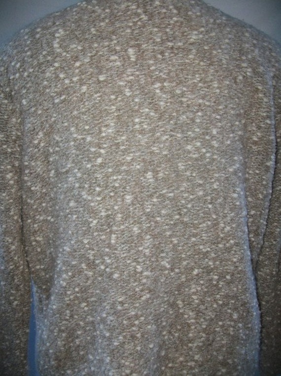 Vintage Late 90's Eileen Fisher V-Neck Wool/Nylon… - image 3