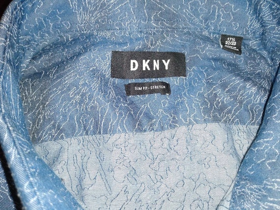 Vintage 90's Men's DKNY Long Sleeve Button Front Shirt Sz L - Etsy