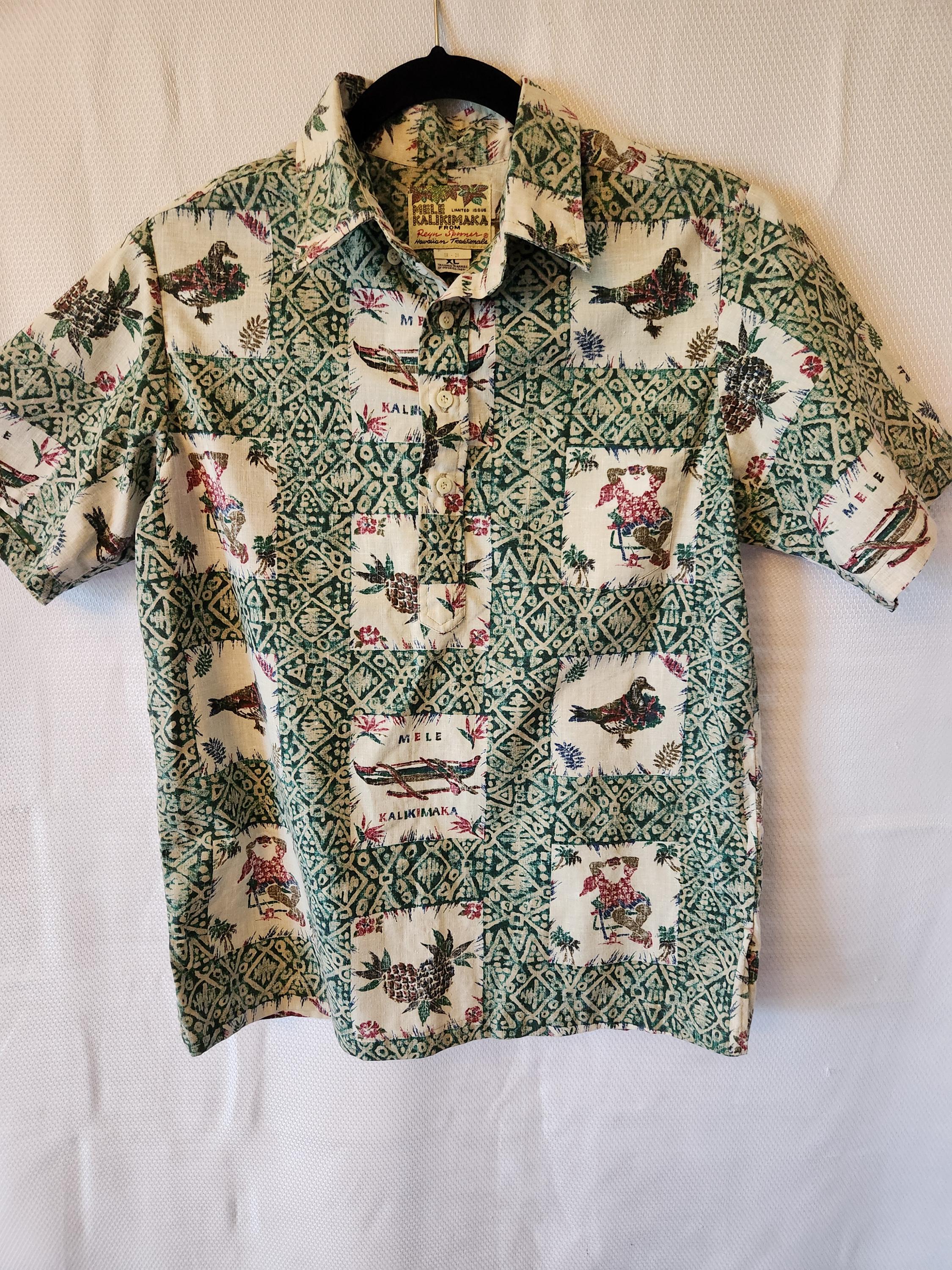 Shirt Reyn Spooner Mele Kalikimaka - Etsy