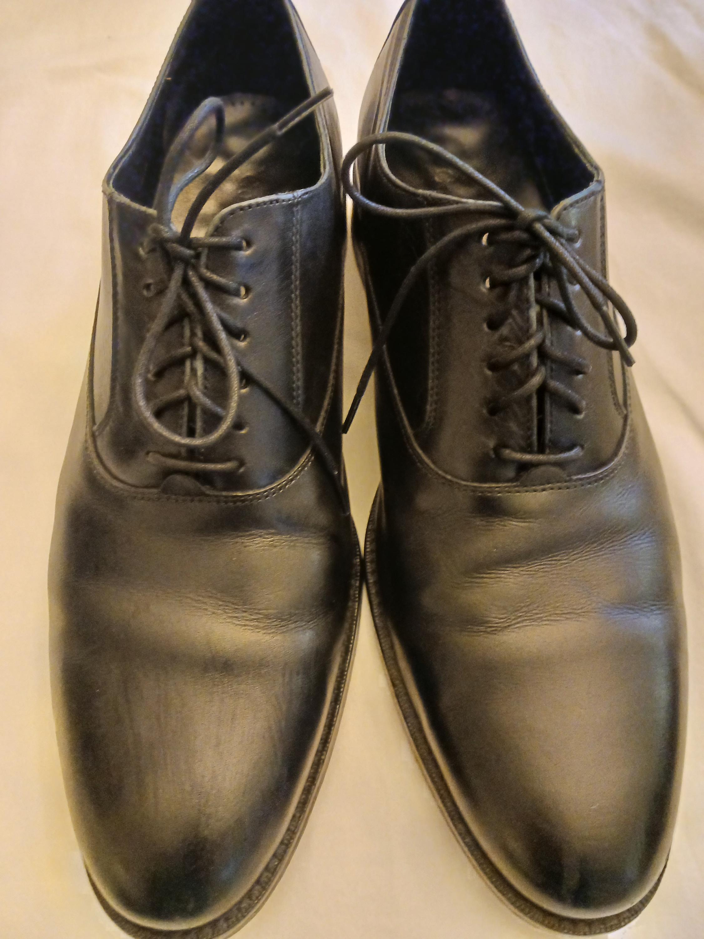 Cole Haan x Nike Air Men’s Sz 10.5M Black Leather Lace Up Classic Oxfords Men main image 2