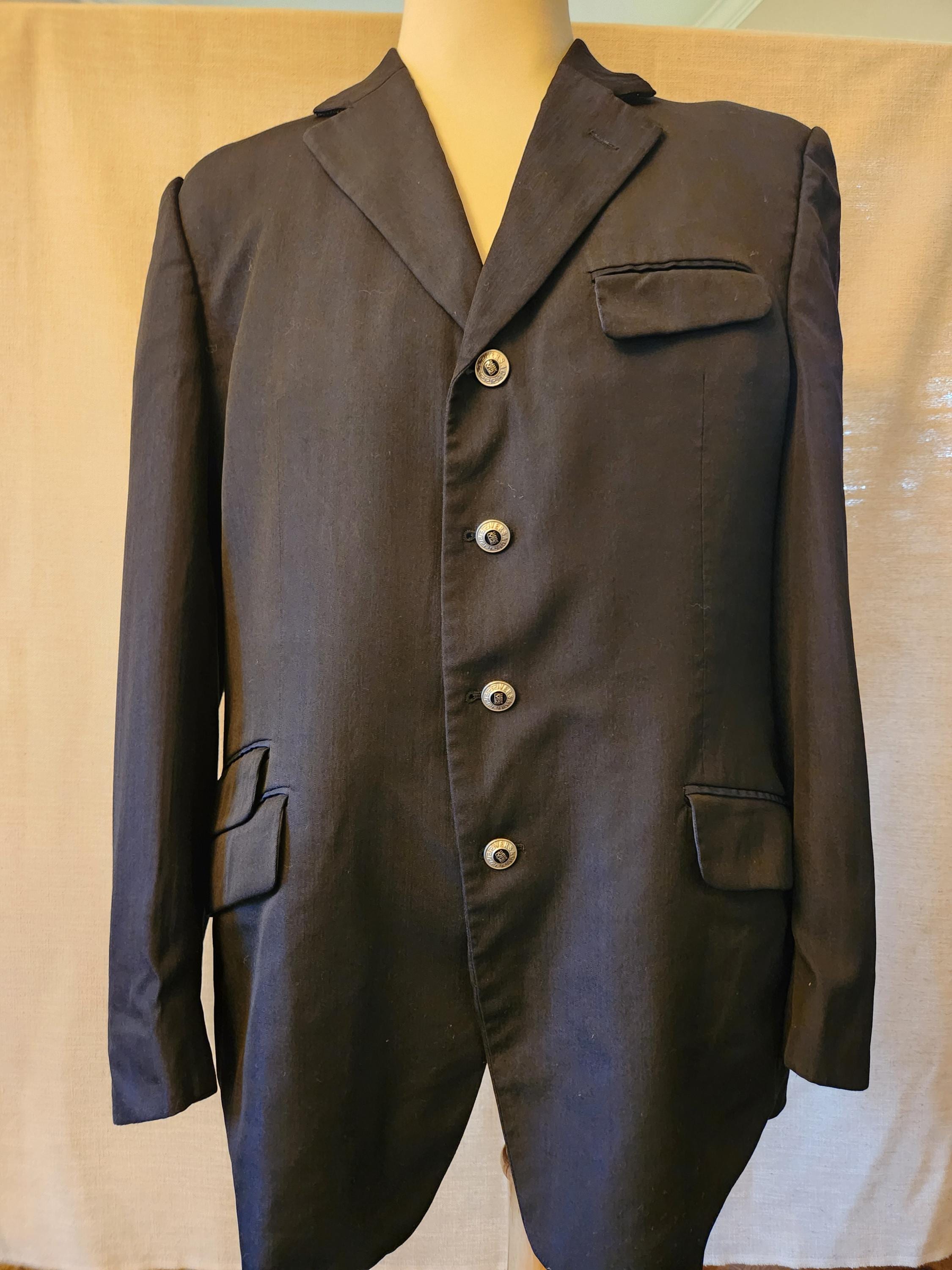 Vintage Versace Classic V2 100% Silk Blazer Sz 42. - Etsy