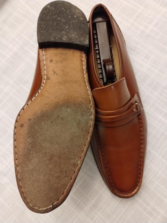 Vintage 60's Mark VII Leather Loafer Sz 8.5M. - image 3