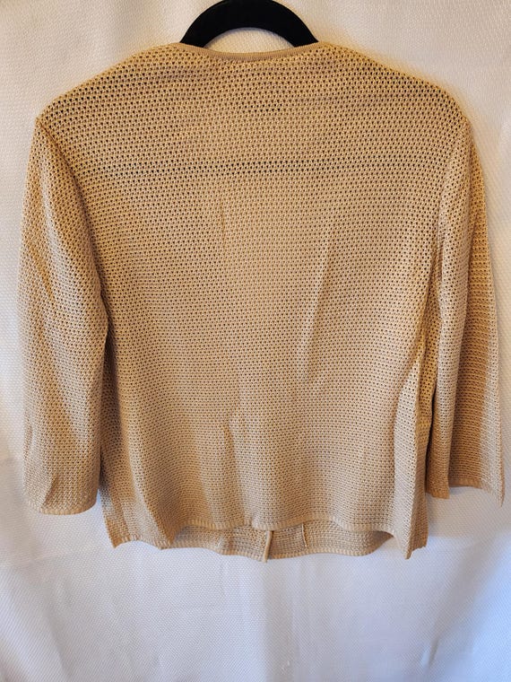 トップス vintage babouche cardigun cr Vintage Boucle Cardigan Jacket, Jackie O Style Cardi Blazer