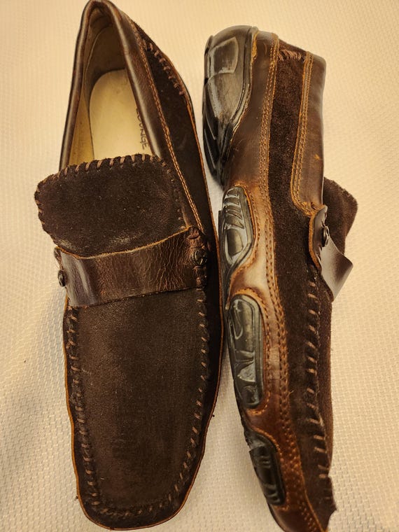 Lounge by Mark Nason Unisex Suede and Leather Slip-on  display picture 3