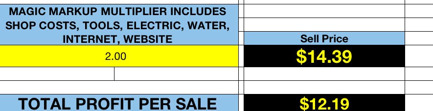 Sticker Pricing Calculator Roland BN20 BN-20 Bn20a Bn-20a Sticker ...