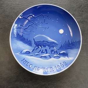 1962 Christmas Plate by Bing & Grondahl