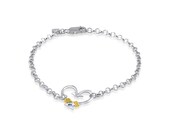 SM Hook Heart Bracelet