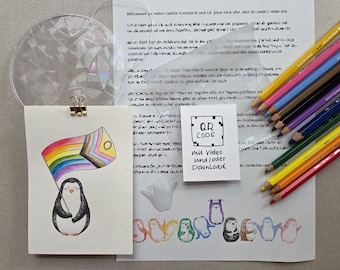Lilies Kunstpost – Juni 2026 | Regenbogenlicht, Meg & kreative Post